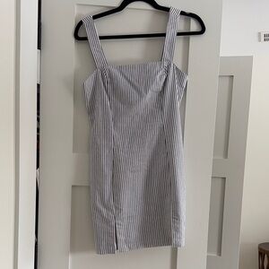 Forever 21 Navy and White Striped Garment